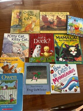 Bundle of Children's Picture Books with Cute Animal Characters